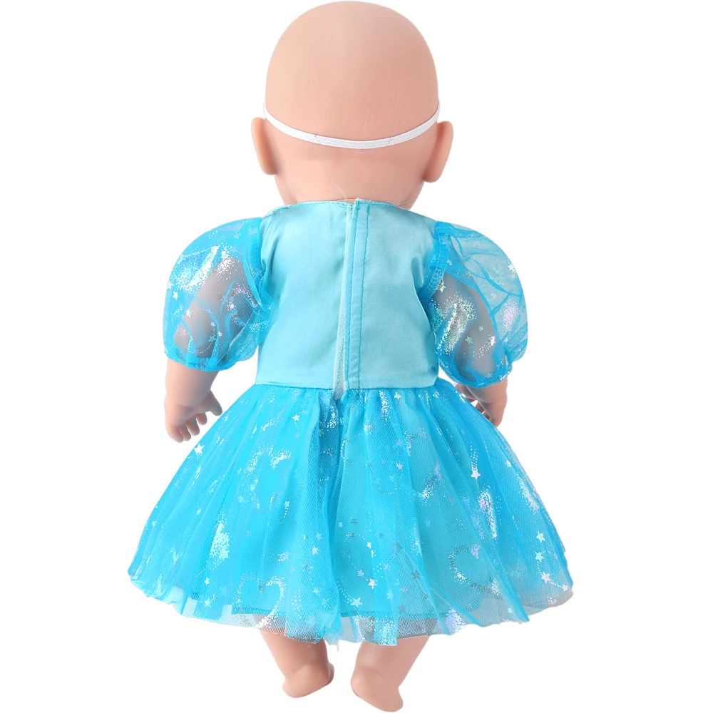 Cute Princess Tutu Skirt American 18 Inch Girl Doll Tulle Dress Children Toys Ours & Generation Dolls Cute Skirt Accessories thumbnail 6