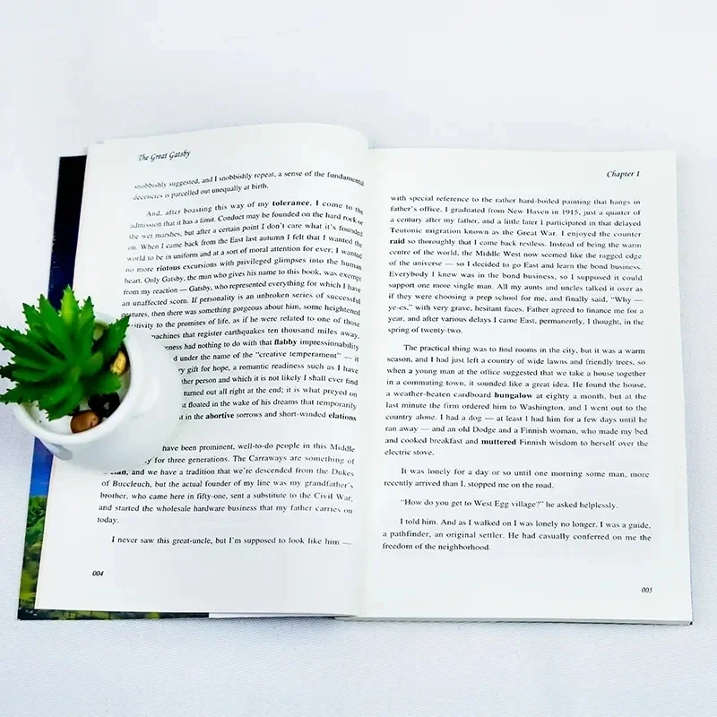 The Great Gatsby English Version Original Genuine Novels Junior High School Students English Reading Books thumbnail 4