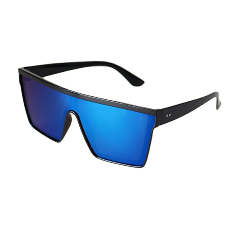 Extra large sunglasses for men and women, flat top square fashionable sunshade hat UV400 thumbnail 6