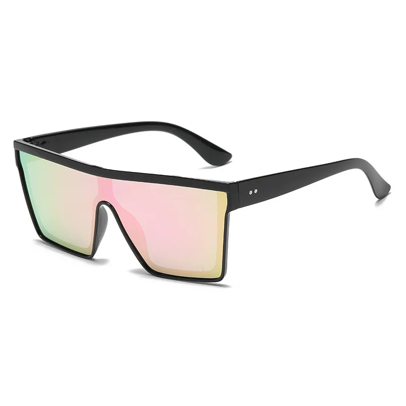 Extra large sunglasses for men and women, flat top square fashionable sunshade hat UV400 thumbnail 5