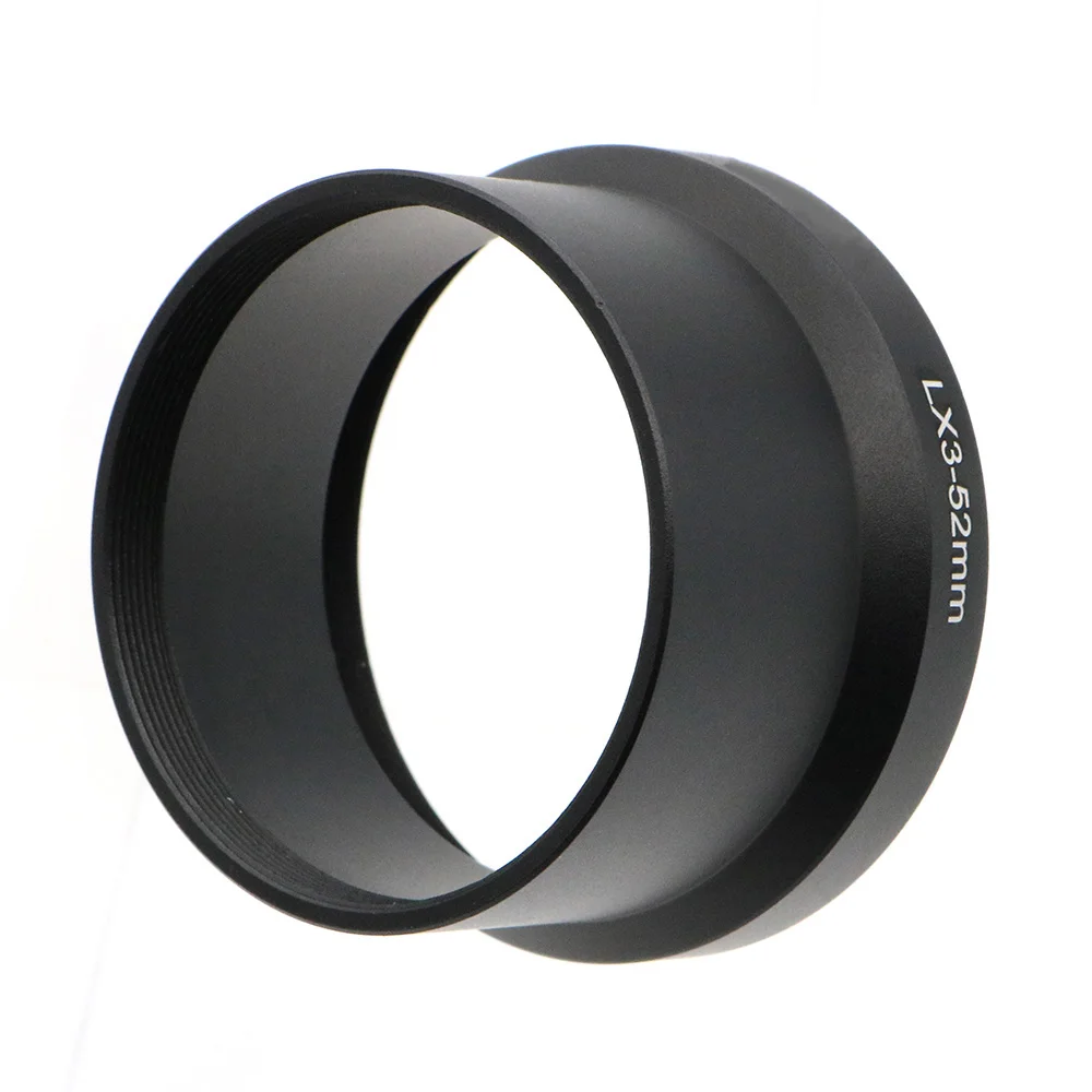 Metal Lens Adapter Tube Ring 52mm Mount Filter For Panasonic LUMIX DMC-LX3 Camera thumbnail 5