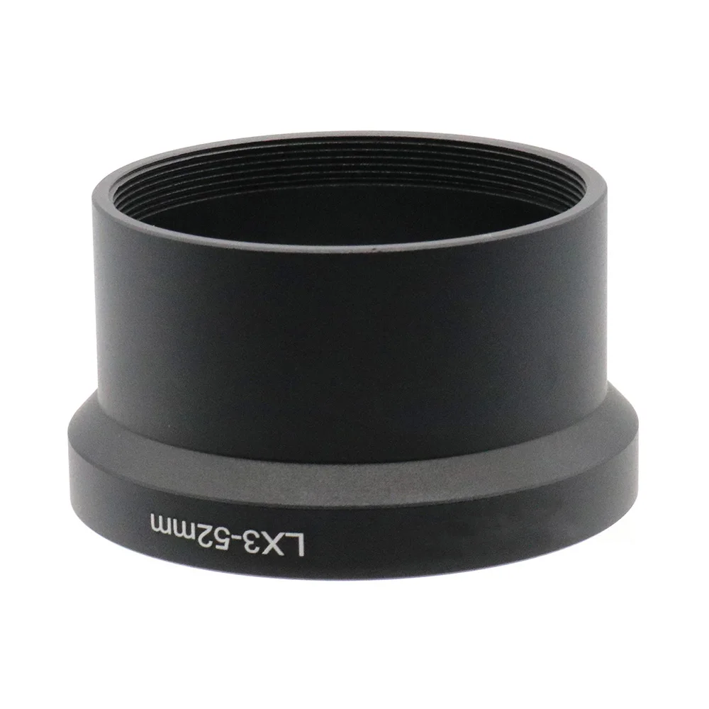 Metal Lens Adapter Tube Ring 52mm Mount Filter For Panasonic LUMIX DMC-LX3 Camera thumbnail 3