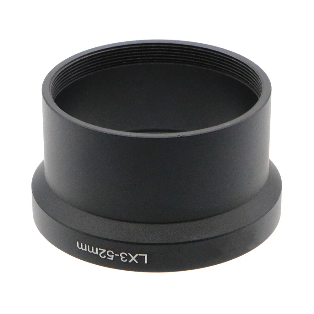Metal Lens Adapter Tube Ring 52mm Mount Filter For Panasonic LUMIX DMC-LX3 Camera thumbnail 4
