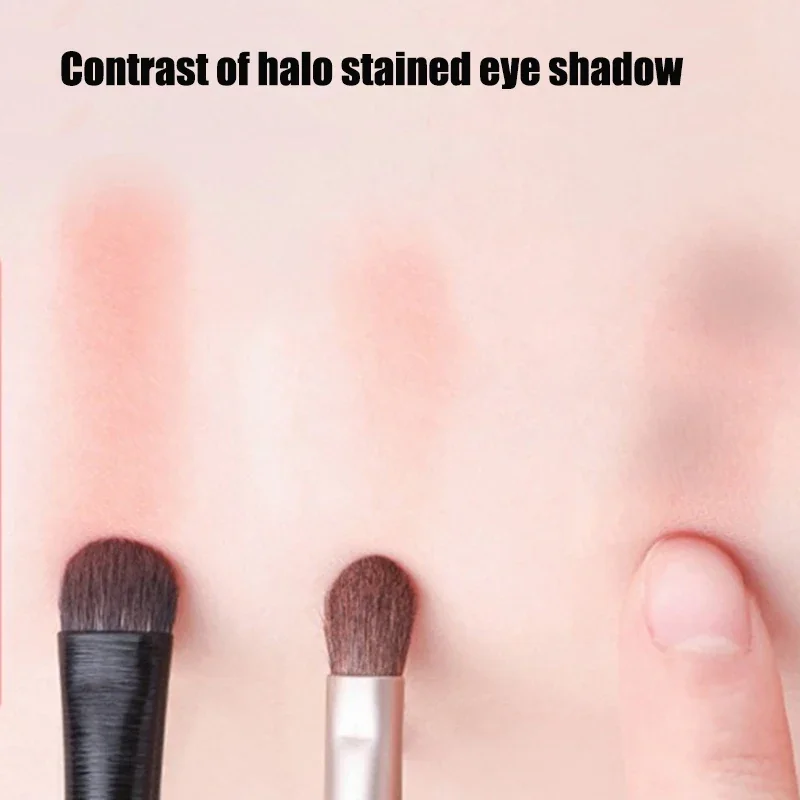 6pcs Black Eye Makeup Brushes Set Professional Contouring Eyeshadow Eyeliner Brush Portable Blending Facial Beauty Cosmetic Tool thumbnail 5