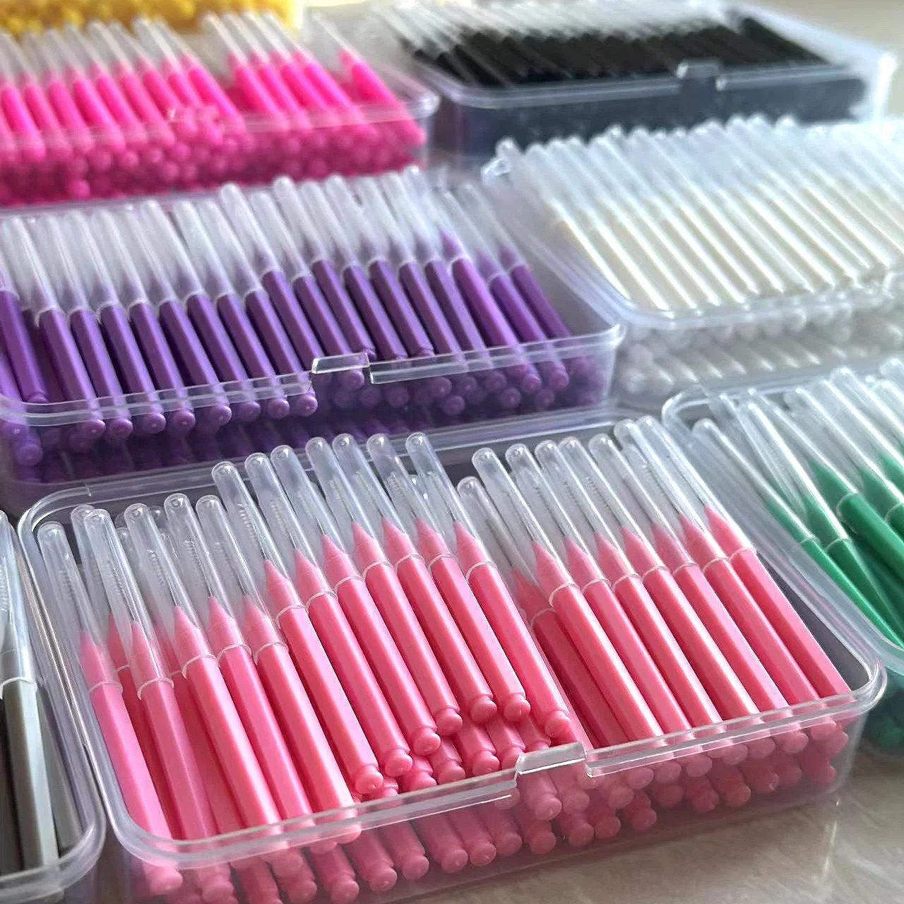 100/200Pcsbox Interdental Brushes Health Care Tooth Escova Interdental Cleaners Orthodontic Dental Teeth Brush Oral Hygiene Tool thumbnail 5