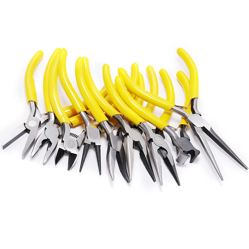 Multifunctional Hand Tools Jewelry Pliers Equipment Round Nose End Cutting Wire Pliers For Jewelry Making Handmade Accessories thumbnail 5