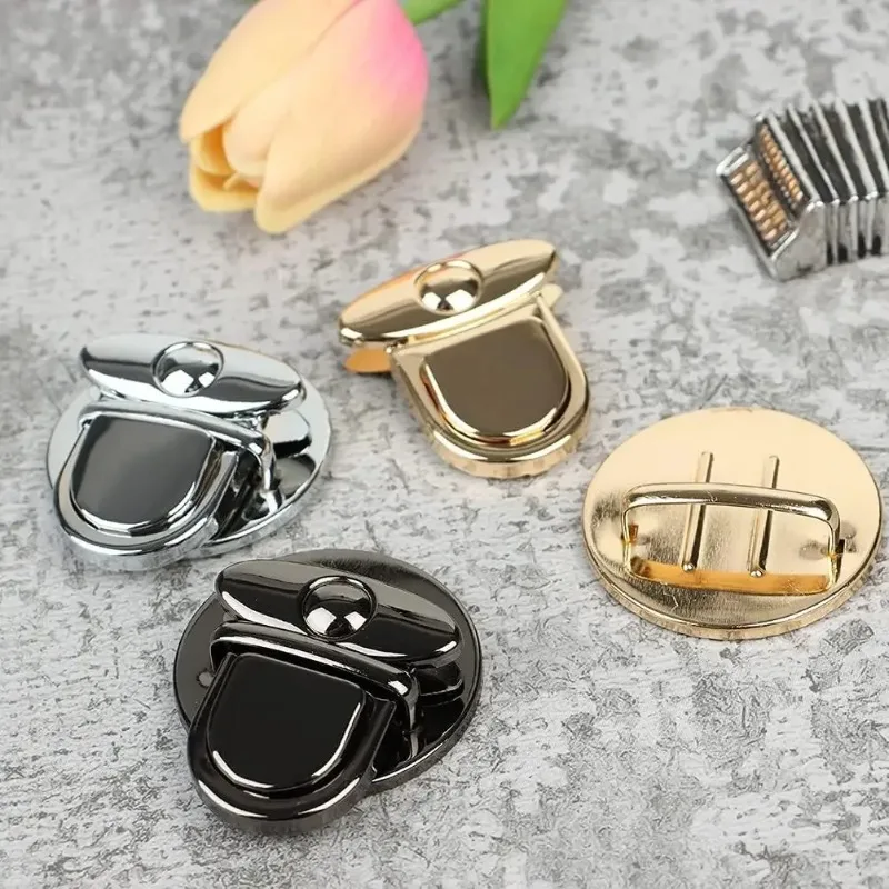 5/10pcs Metal Locks Bag Clasp Catch Buckles for Handbags Purse Tote Closures Snap Clasps DIY Craft Hardware Case Bag Accessories thumbnail 2