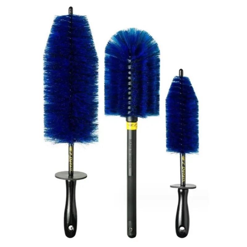 Car Wheel Multifunction Cleaning Brush Long Soft Handle Rim Hub Microfiber Brush Tire Detail Brush Auto Motorcycle Washing Tool thumbnail 3
