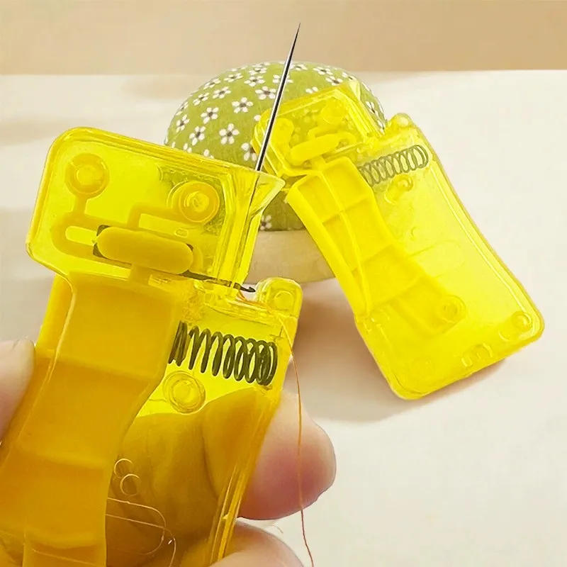 Automatic Needle Threader for Sewing DIY Crafting and Home Sewing Supplies Quick Threading Tool for Hand Sewing thumbnail 2