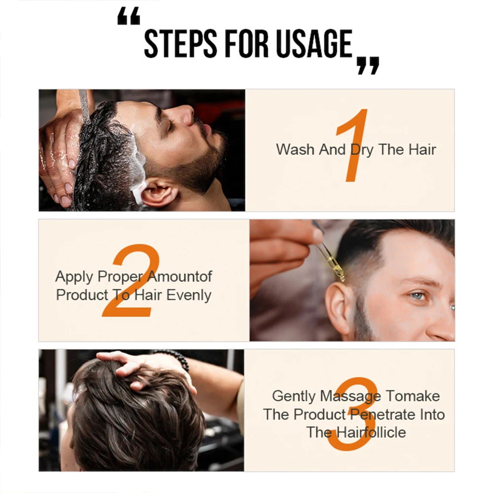 Hair Growth Essence Oil Ginger Hair Growth Oil Anti Hair Loss Prevent Baldness Treatment Fast Nourish Scalp Hair Care thumbnail 4
