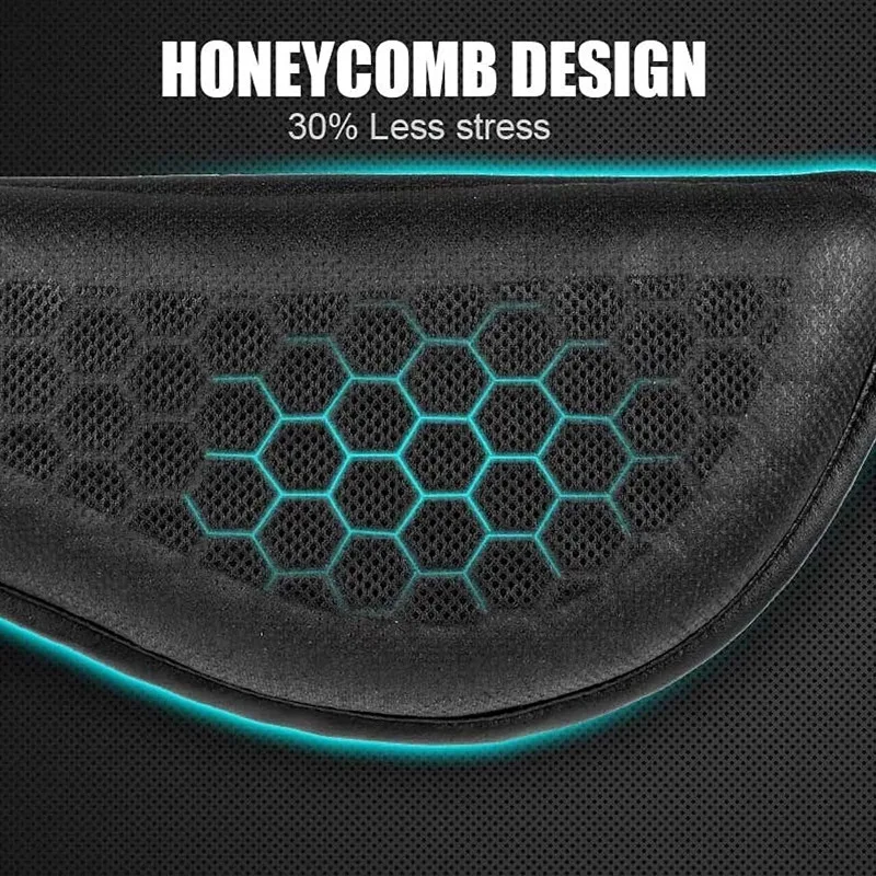 Motorcycle Seat Cushion 3D Honeycomb Anti-slip Motorcycle Gel Seat Cushion Moto Pressure Relief Ride Seat Pad Moto Accessories thumbnail 3