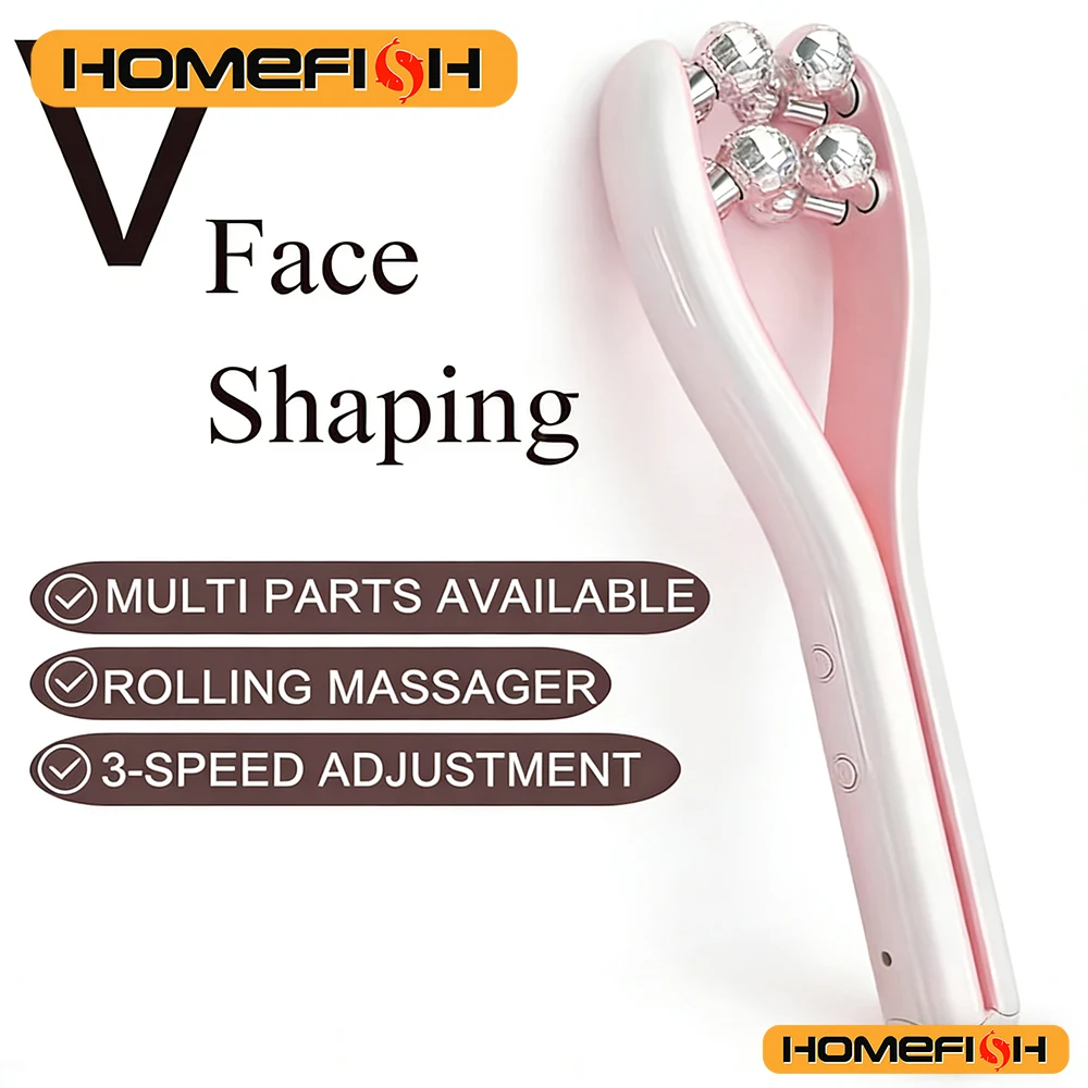 Face Lifting Roller Facial Massager Y Shape Lifting Facial Massager Chin Lift Up Home Use Beauty Instrument Skin Care Tool thumbnail 2