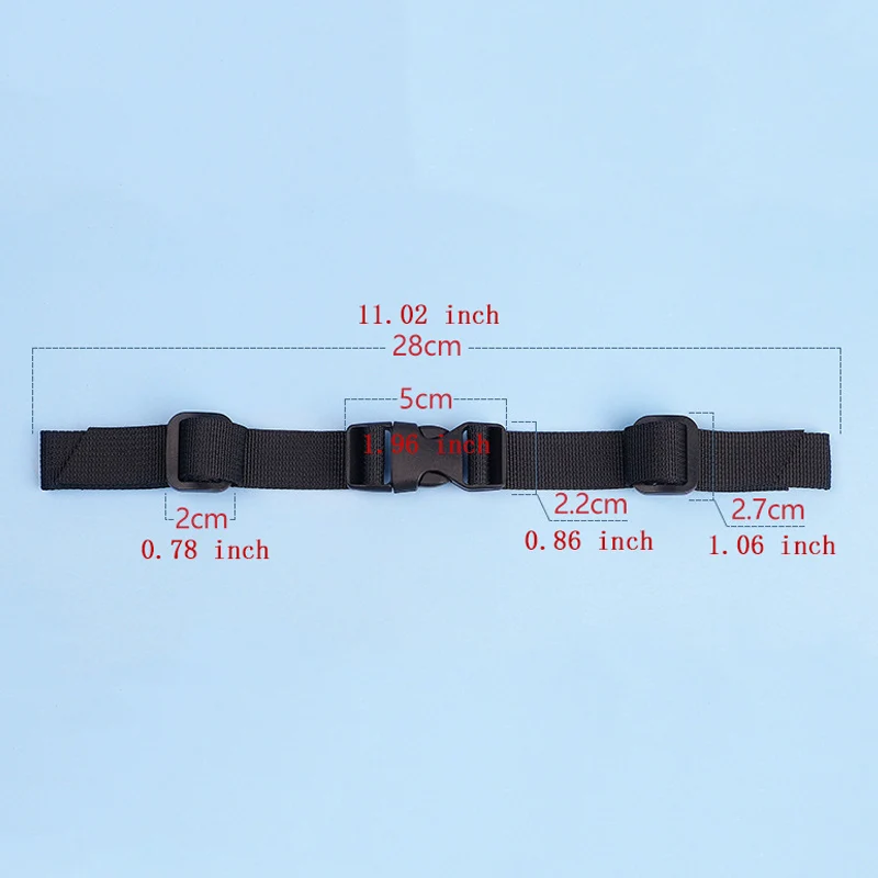 Heavy Duty Adjustable Backpack Sternum Strap,Backpack Chest Strap, Detachable Chest Belt with Quick Release Buckle thumbnail 6