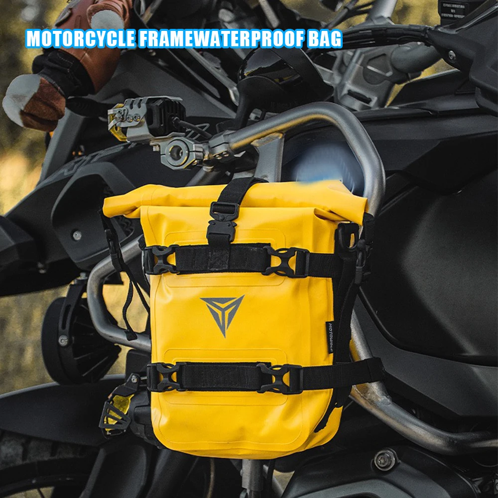 For BMW R1200GS R1250GS ADV For HONDA NC750X CB500X Motorcycle Frame Crash Bars Waterproof Bag Bumper Repair Tool Placement Bag thumbnail 3