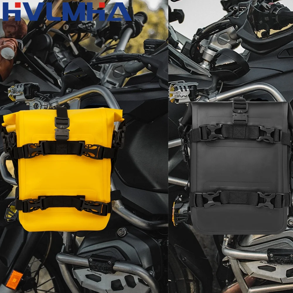 For BMW R1200GS R1250GS ADV For HONDA NC750X CB500X Motorcycle Frame Crash Bars Waterproof Bag Bumper Repair Tool Placement Bag thumbnail 6