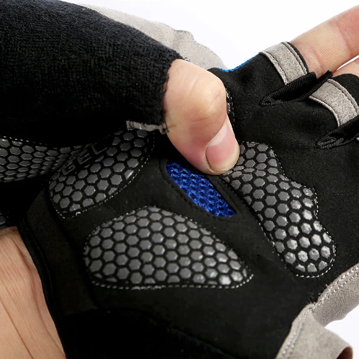 Weightlifti Gym Gloves Fitness Training Fingerless Women Men Bodybuilding Exercise Sports Gloves Cycling Anti Slip Breathable thumbnail 3