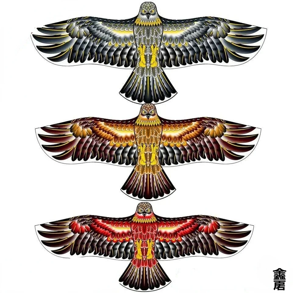 Anti Bird Flying Hawk Kite Bird Repeller Large Eagle Kites Scarecrow Decoy for Farm Garden Pest Bird Repellent