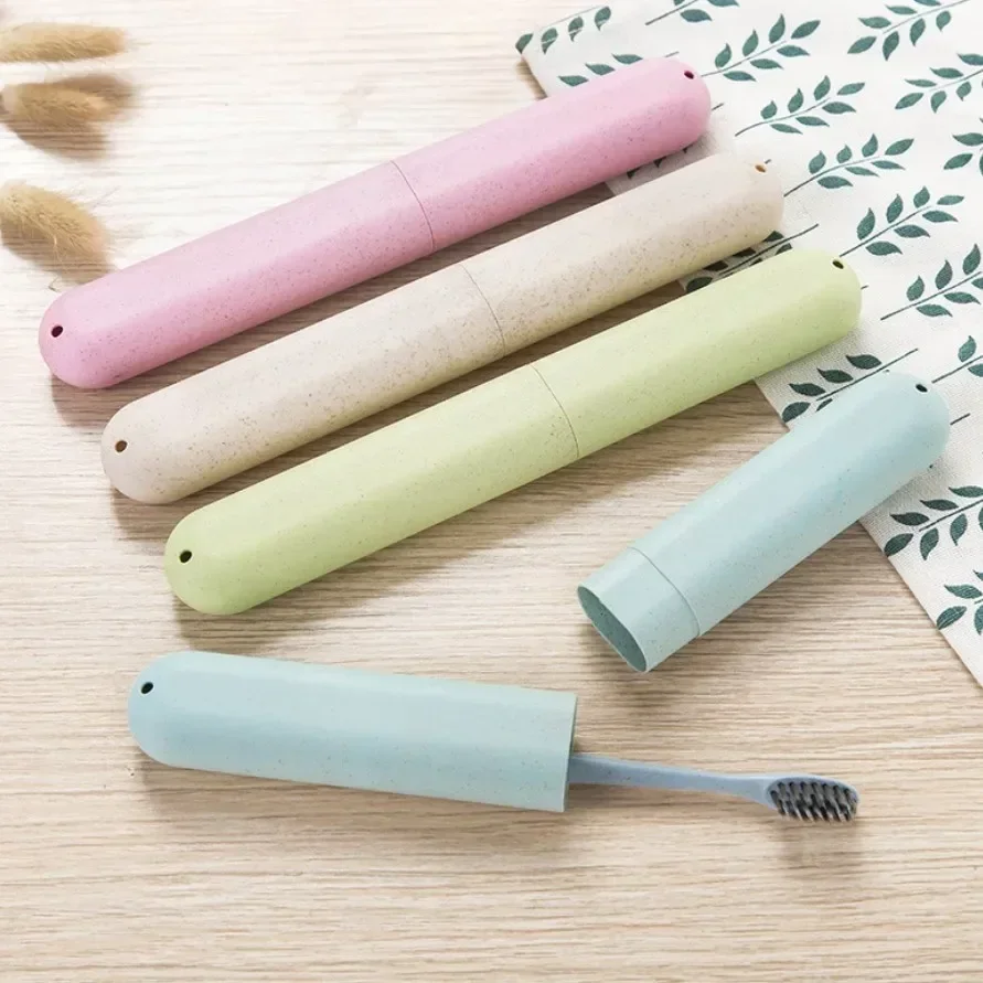 Portable Travel Toothbrush Tube Cover Case Toothbrush Protect Box Health Tooth Brushes Protector thumbnail 2