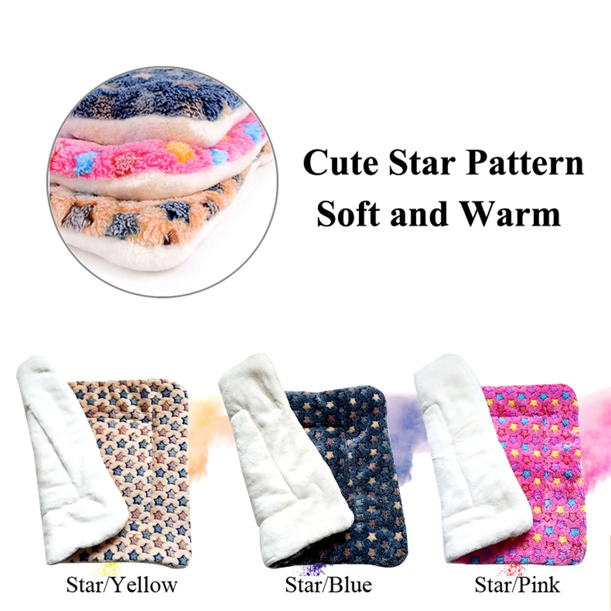 Multi-model pet flannel winter sleeping mat kennel mat blanket pet warm mat suitable for large medium and small pets thumbnail 2