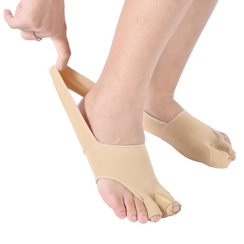 1Pair Toe Separator Bunion Corrector Toe Brace Orthopedic Hallux Valgus Relief Bone Thumb Adjuster Correction for Men and Women thumbnail 6