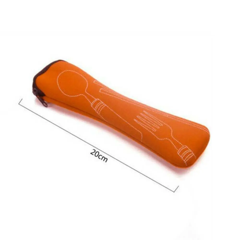 Travel Packaging Tableware Bag Picnic Portable Tableware Case Without Dinnerware Cutlery Bags Picnic Fork Spoon Storage Box thumbnail 6