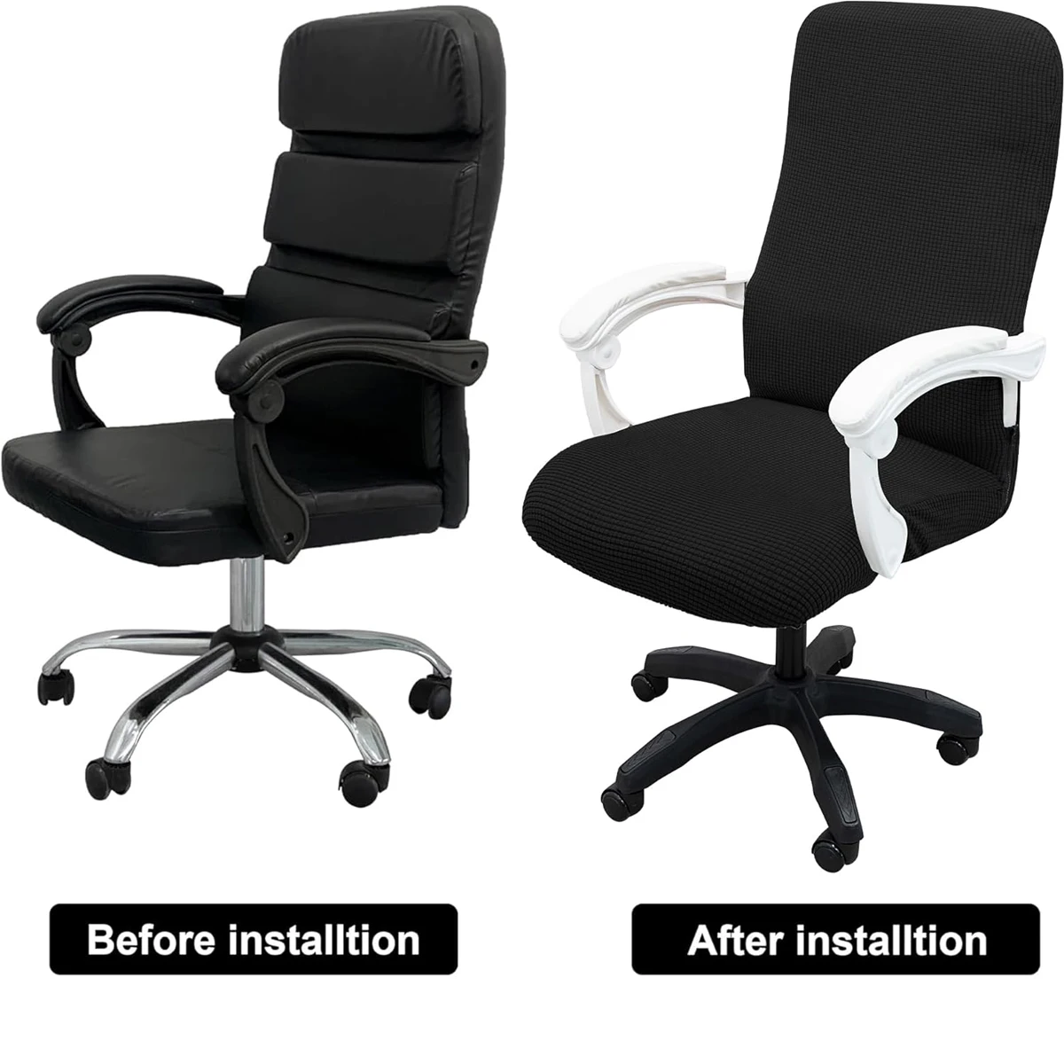 Thickened Jacquard Stretchable Computer Office Chair Covers Dustproof Pet Scratch Resistant Retractable Office Chair Cover thumbnail 5