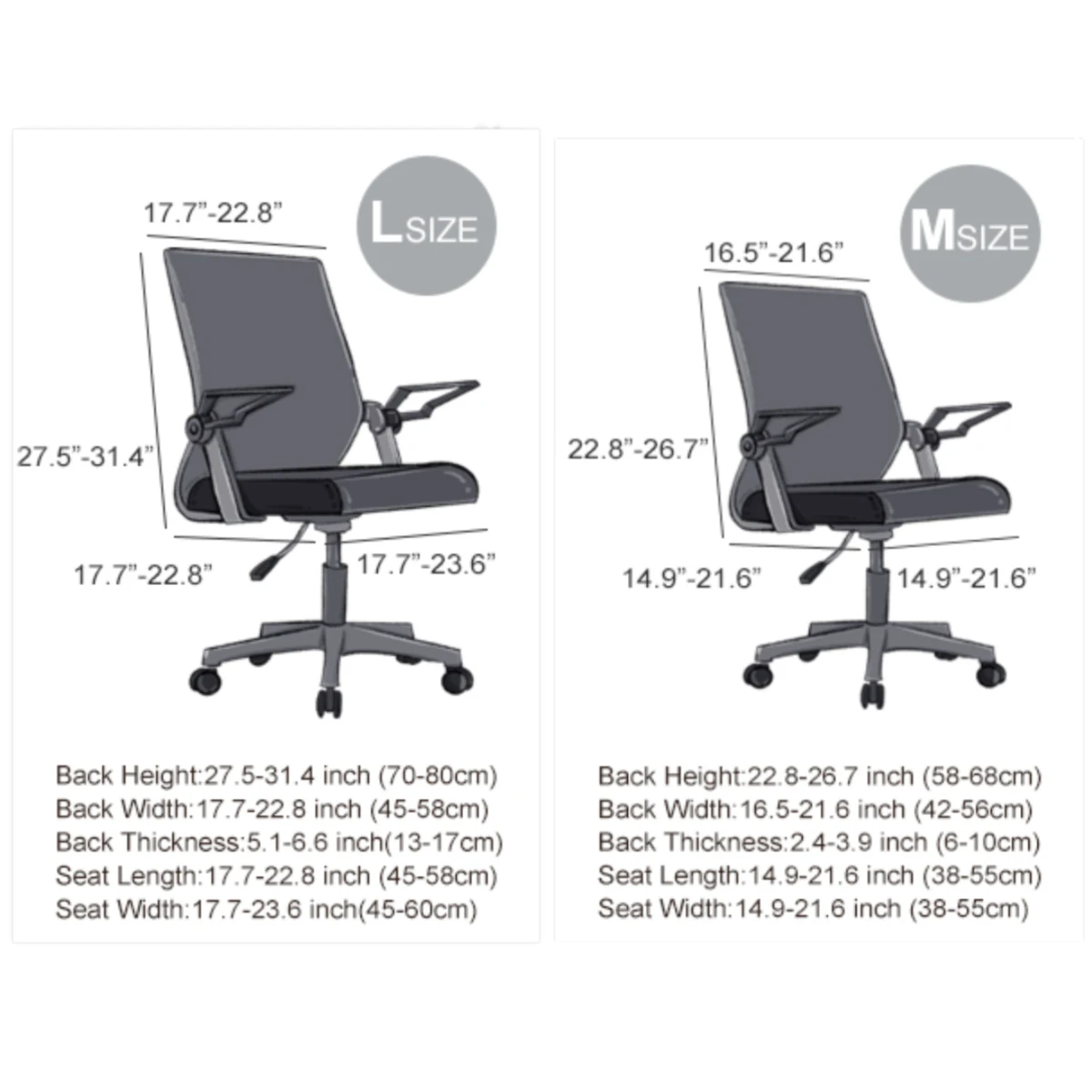 Thickened Jacquard Stretchable Computer Office Chair Covers Dustproof Pet Scratch Resistant Retractable Office Chair Cover thumbnail 2