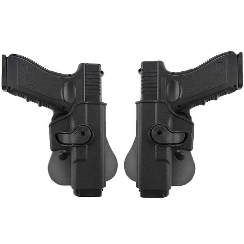 Tactical Left & Right Hand Gun Holster for GL 17 with Magazine Pouch - Hunting Shooting Accessories