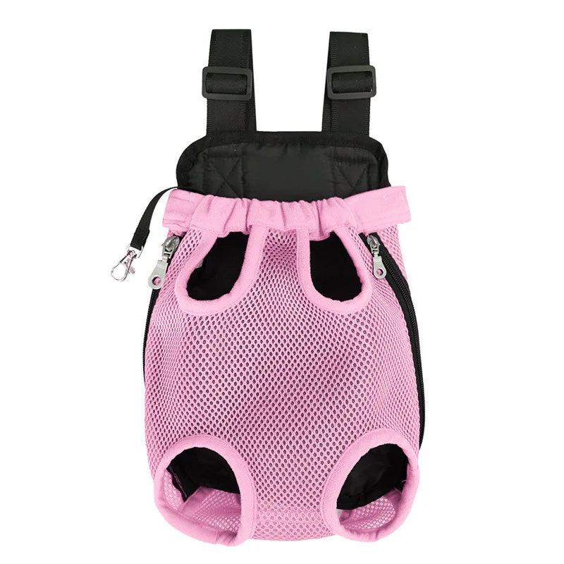 Adjustable Cat Dog Carrier Bag Pet Double Shoulder Backpack Portable Bag Outdoor Travel Camping Hiking Chest Strap Bag thumbnail 6