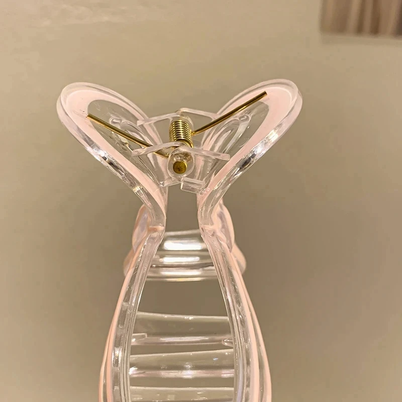 Scissors Shape Hair Claw Clips Women Shark Jelly Clear Hairclip Girl Hairpin Crab Barrette Clamp Hair Accessories thumbnail 6