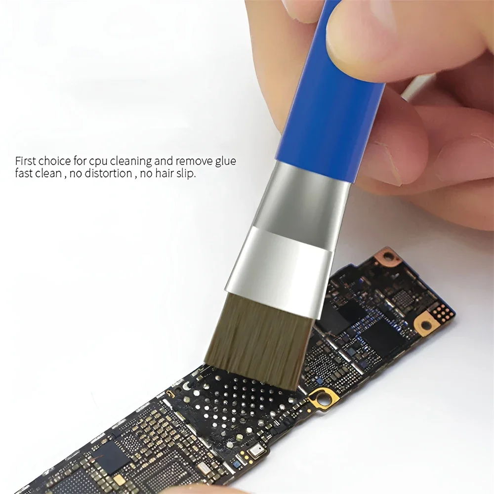 Anti-Static ESD Safe Double Headed Brush Circuit Board Repair for IC Chip PCB Welding Mobile Phone/Computer Mainboard Cleaning thumbnail 3