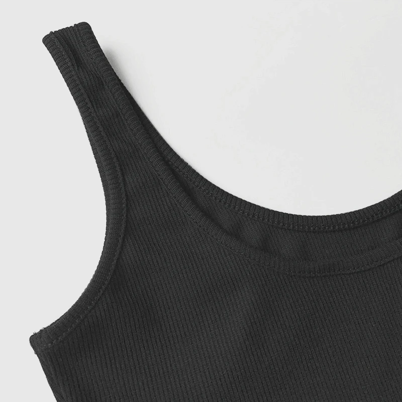 Woman Clothing Low Cut Bodysuits Sleeveless Backless Slim Fitness Camisole Ribbed Knitted Jumpsuits Sex Playsuits Y2K Qxtraf2414 thumbnail 5