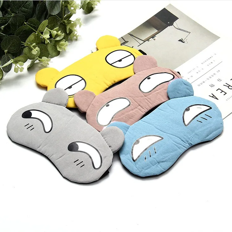 2024 New Sleep Eye Mask Plush Eye Cover Kids Sleeping Mask Winter Cartoon Travel Rest Eye band Blindfolds Sleep Aid Eyepatch thumbnail 2