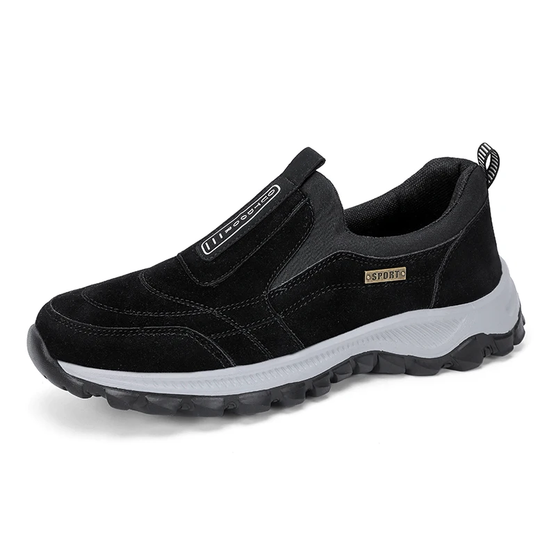 Men's non-slip casual sports shoes wear-resistant hiking shoes Outdoor 2025 fashion comfortable flat walking shoes for men thumbnail 2