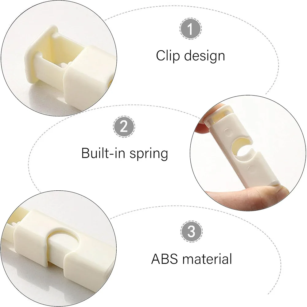 60-1Pcs Food Sealing Clips Bread Storage Bag Clips For Snack Wrap Bags Spring Clamp Reusable Kitchen Organization Sealing Clamp thumbnail 3