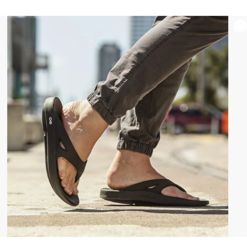OOFOS  Sandals - Lightweight Recovery Shoes Slippers Men Women Soft Bottom Indoor Home Slides Sandals Light Beach Shoe thumbnail 5