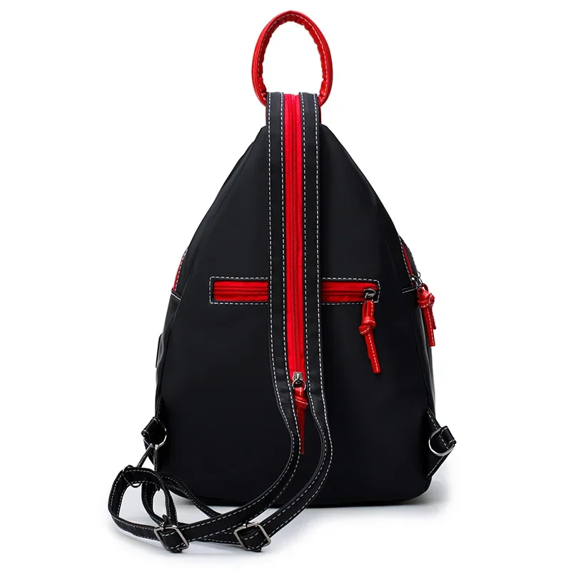 Fashion Women Backpack Waterproof Nylon Shoulder Bag Leisure Travel Luggage Bag Outdoor Crossbody Bag Student School Bag thumbnail 4