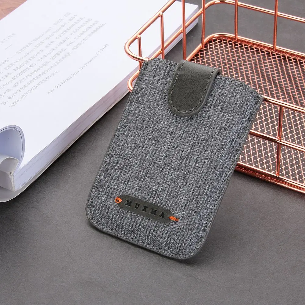 Universal RFID Blocking 5 Pull Credit Card Holder Cell Phone Wallet Case Stick Adhesive thumbnail 2