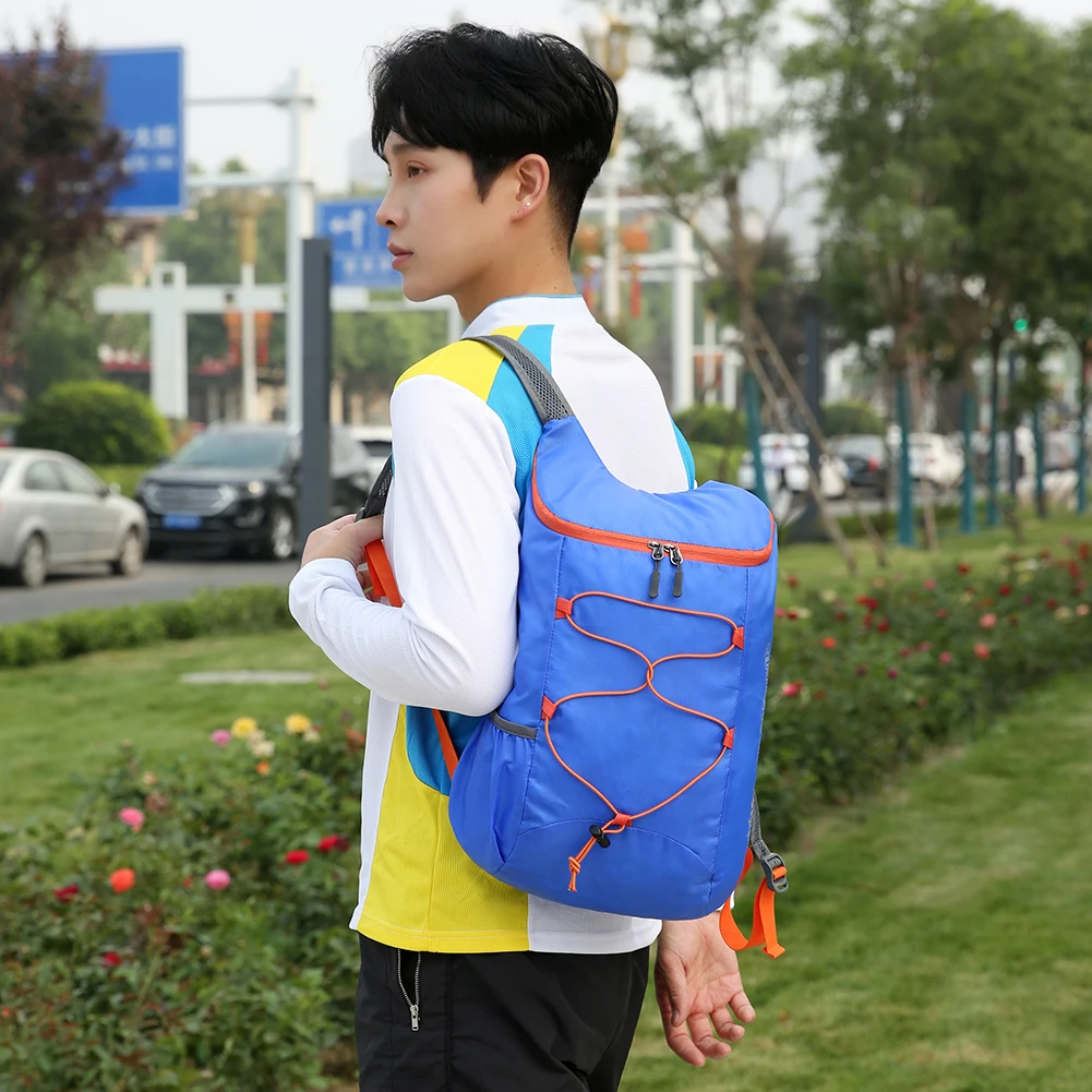 10L Foldable Portable Backpack Splashproof Folding Mountaineering Bag Ultralight Travel Daypack Bag Sports Daypack for Men Women thumbnail 2