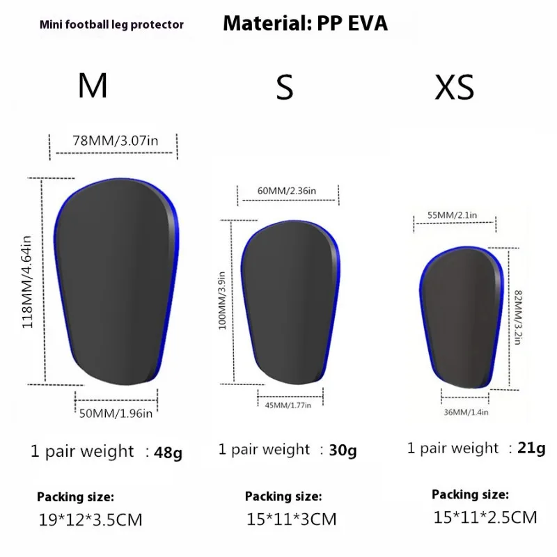 1Pair Soccer Leg Pads For Kids And Adults Mini Training Shin Pads For Soccer Training Equipment Shin Pads For Feet  Shin Guard thumbnail 2