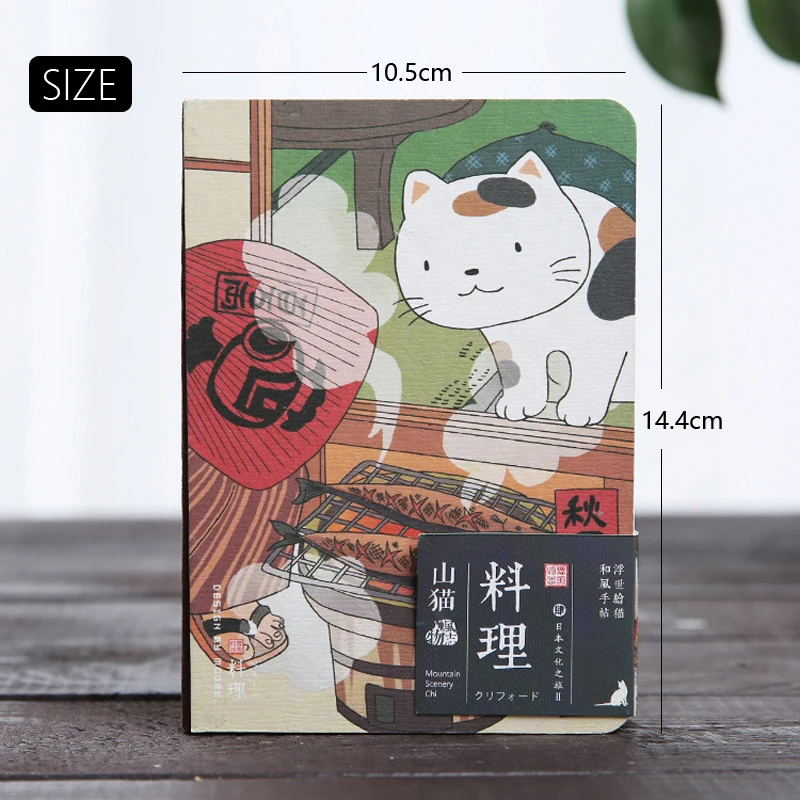 Creative Cartoon Cat Hardcover Notebook Planner Paper Diary Monthly Yearly Agenda Notepads School Student Planning Stationery thumbnail 6