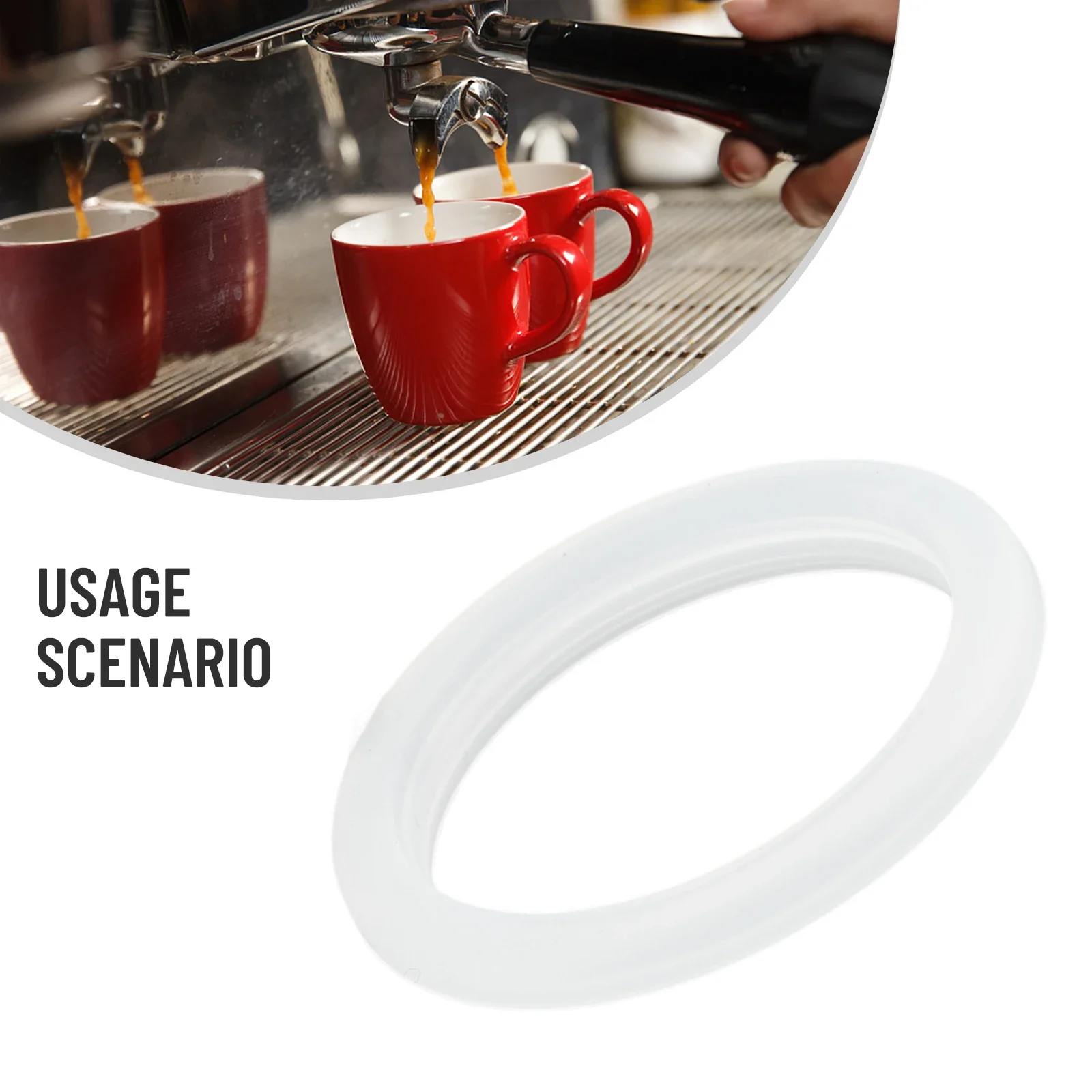 1pc Holder Gasket O-Ring For DeLonghi EC685/EC680 Family Of Espresso Machines Home Kitchen Appliance Accessories thumbnail 2