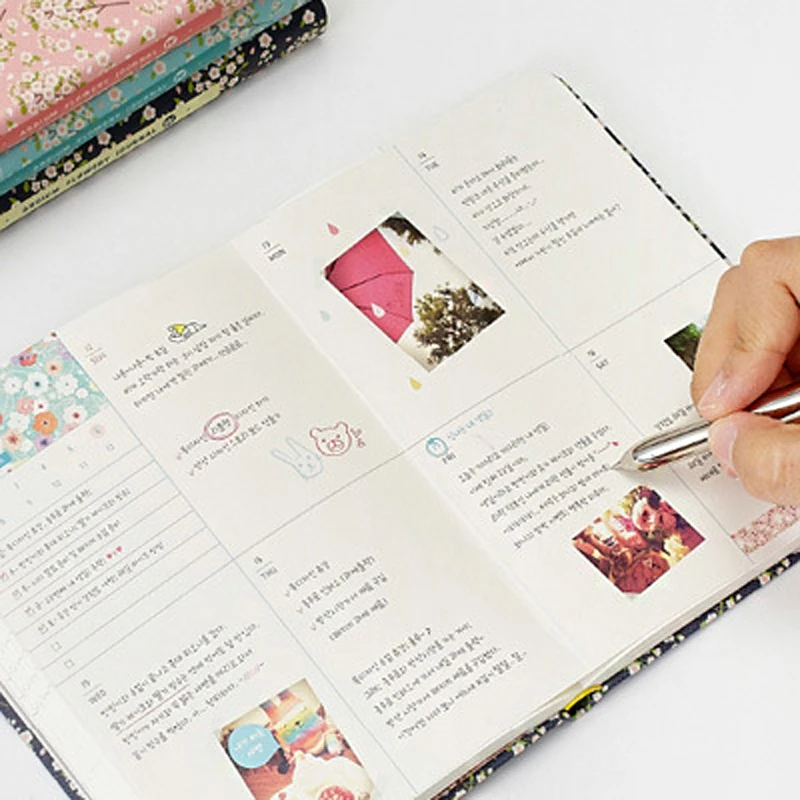 2025 Planner Agenda A5/A6 Notebook Paper Weekly Monthly Yearly Plan Schedules Journal Notepads Stationery Supplies thumbnail 4