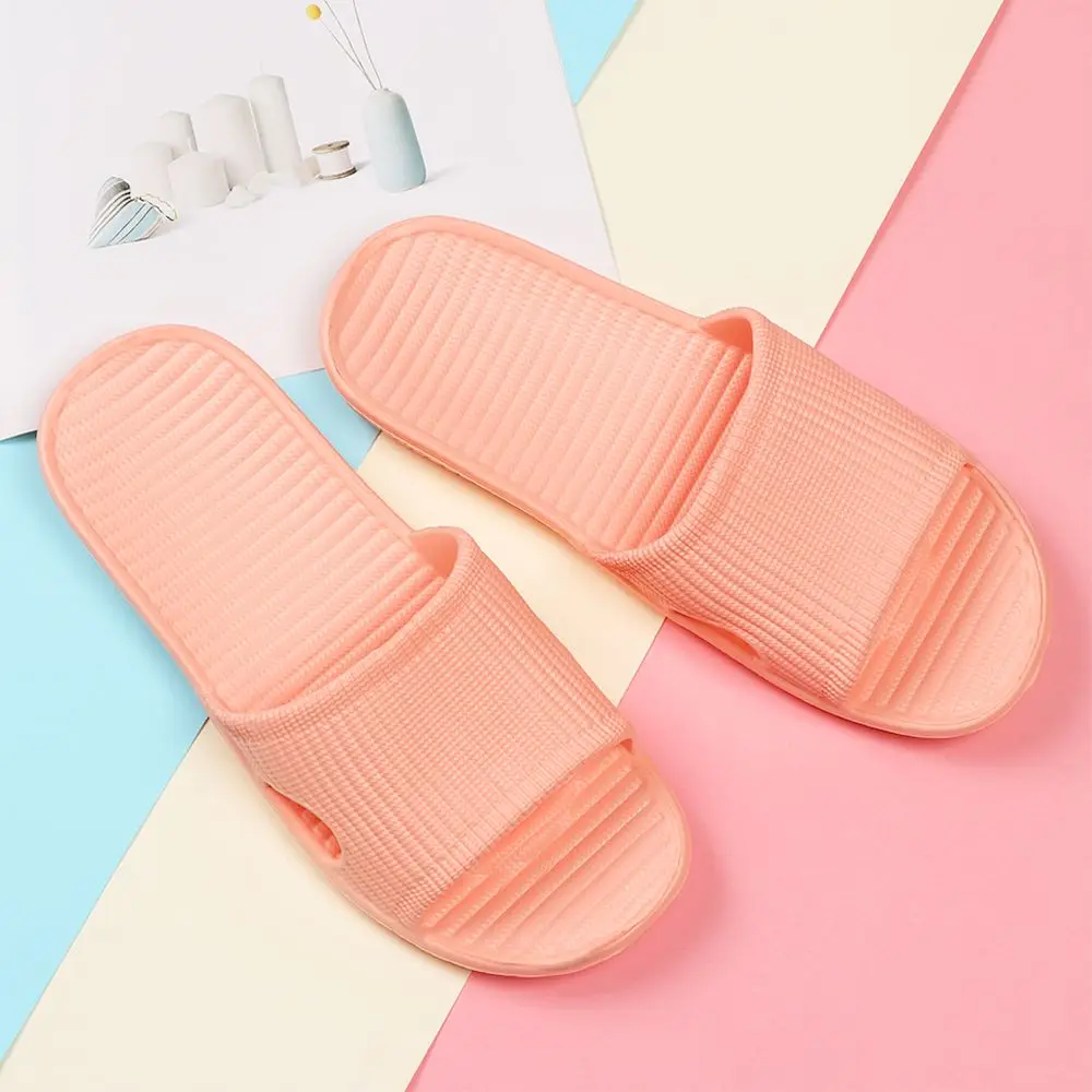 Flat Soft Shower Bathroom Slippers Men's Flip-flops Women's Sandals Summer Shoes thumbnail 2