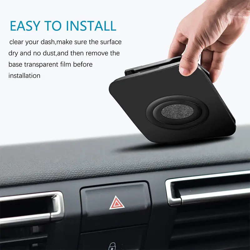 Truck Phone Mount Holder Sticky Suction Cup Universal Hud Design Shown Dashboard Cell Phone Bracket Support Rack thumbnail 5