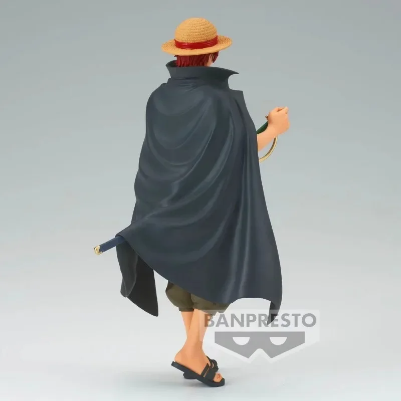 Anime Original Bandai ONE PIECE Shanks Anime Action Figures Collection Ornaments Figure Toys Birthday Gift 17cm thumbnail 3