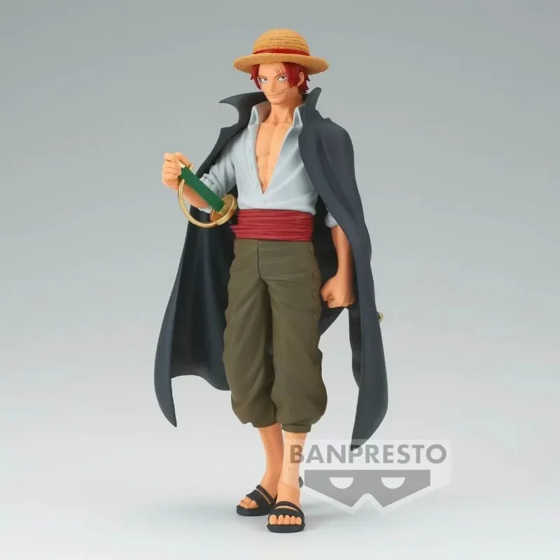 Anime Original Bandai ONE PIECE Shanks Anime Action Figures Collection Ornaments Figure Toys Birthday Gift 17cm thumbnail 2