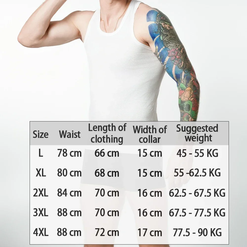 3pcs Men's Tank Top Cotton Tank Undershirts Breathable Solid Vest Underwear Wear Summer Sleeveless Tank A-Shirt Exercise Fitness thumbnail 2