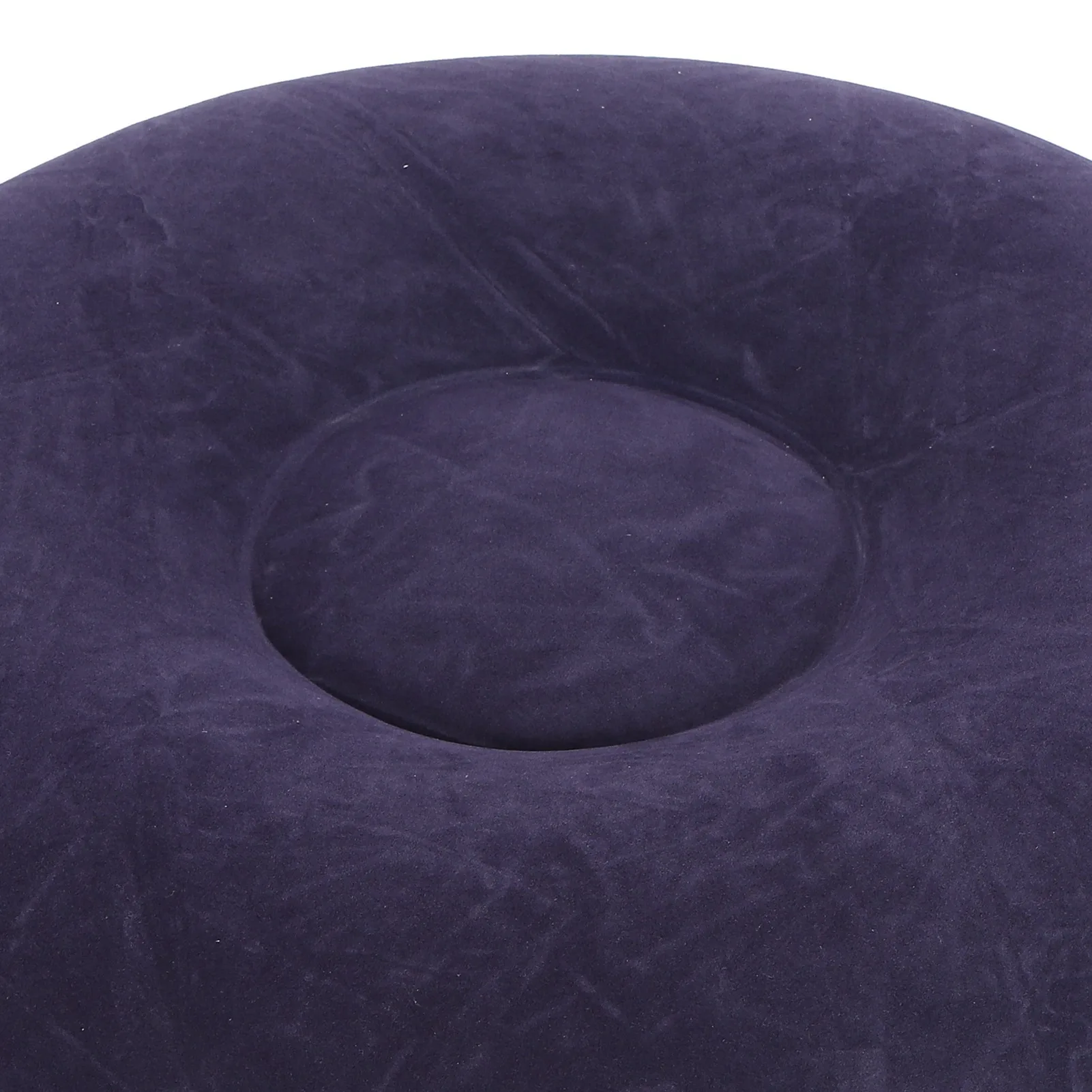 Camping Chair Inflatable Flocking Stool Portable Outdoor Camping Chair Inflatable Flocking Stool Footrest for Home Office Travel thumbnail 5