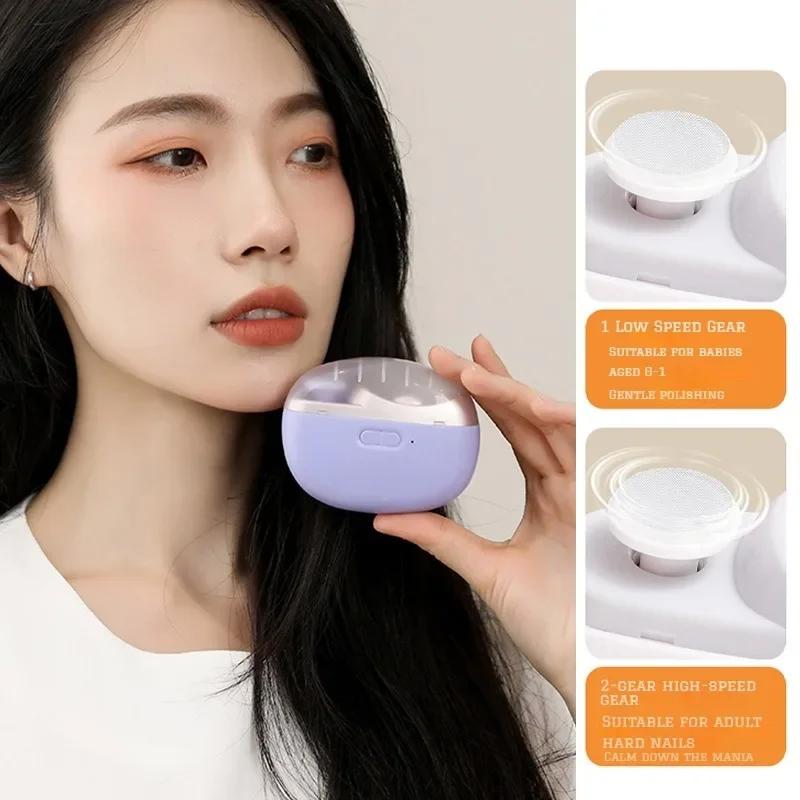 1 Pcs Electric Automatic Nail Clipper Manicure Nail Trimmer For Adult thumbnail 4